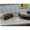 Image 1 : Vintage Canadian Pacific 1st Aid Kit & 2 Money Boxes