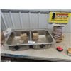 Image 1 : Stainless Kitchen Sink & 3/4" Braided Hose