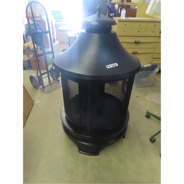 Outdoor Fire Pit 48" Tall 30" Wide