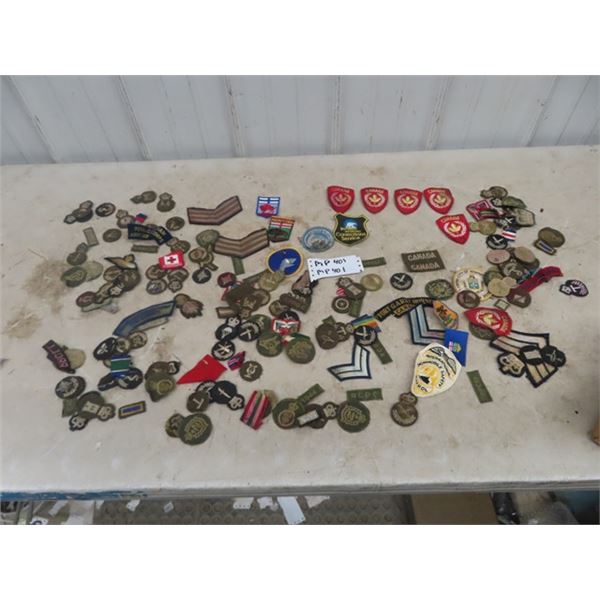 Quantity of Military Patches & a few other sorts