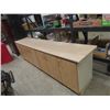 Image 1 : Lower Cupboard Caninet in 2 Pieces, Countertop is 1 piece, 108" x 30" x 20"