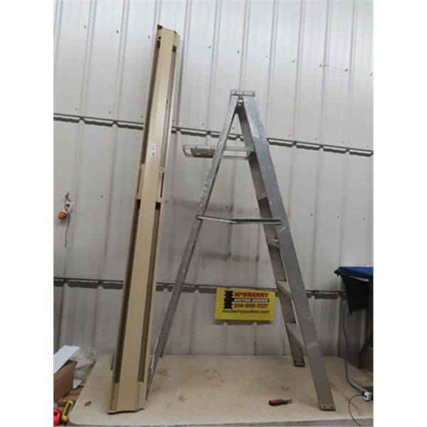 6' Aluminium Step Ladder & 8' Electric Baseboard Heater