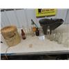 Image 1 : Coal Pail, Roll of Baler Twine, Pop Bottles, Watkins Livestock Spray