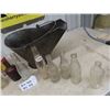 Image 2 : Coal Pail, Roll of Baler Twine, Pop Bottles, Watkins Livestock Spray