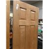 Image 3 : 2 Solid Oak Doors; 1) 29.5" x 79" , 1) 80" x 24"