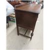 Image 3 : Walnut Buffet 1930's Era, Tear Drop Pulls & Dove Tail Drawers 38" x 59"x 22"