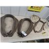 Image 1 : 2 Collars, Wooden Harness & Feed Bag