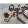 Image 2 : Set of Leather Riding Chaps, Wall Mount Bell, Horse Shoe Book Ends plus more