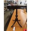 Image 2 : 2 Stands; 1) Duncan Phyfe Pedestal 24"x15"x 12" , 1) 15" X 11"