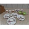 Image 1 : Prairie Crocus + Lily, Melba Cream + Sugar, Tea Sandwich Server