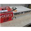 Image 2 : Go RIng of Terror Race Car Set Complete with 2 Cars + Controller  + Maunal  & Hot Wheels T-Rex Car P