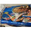 Image 3 : Go RIng of Terror Race Car Set Complete with 2 Cars + Controller  + Maunal  & Hot Wheels T-Rex Car P