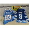 Image 4 : WPG Jets Kane Jersey SZ 52 & Chargers Jersey Jackson SZ 48