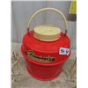Image 2 : Flamingo Cooler & 2 Metal Egg Baskets
