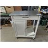 Image 1 : Microwave Stand with Stainless Steel Top 36" x 29" X 18"