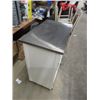 Image 3 : Microwave Stand with Stainless Steel Top 36" x 29" X 18"