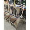 Image 3 : 4 Kitchen Chairs