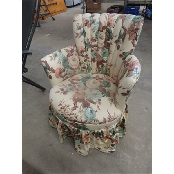 Vintage Style Covered Chair