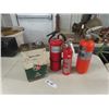 Image 1 : BA 1 Gal Oil Can & 3 Fire Extinguishers