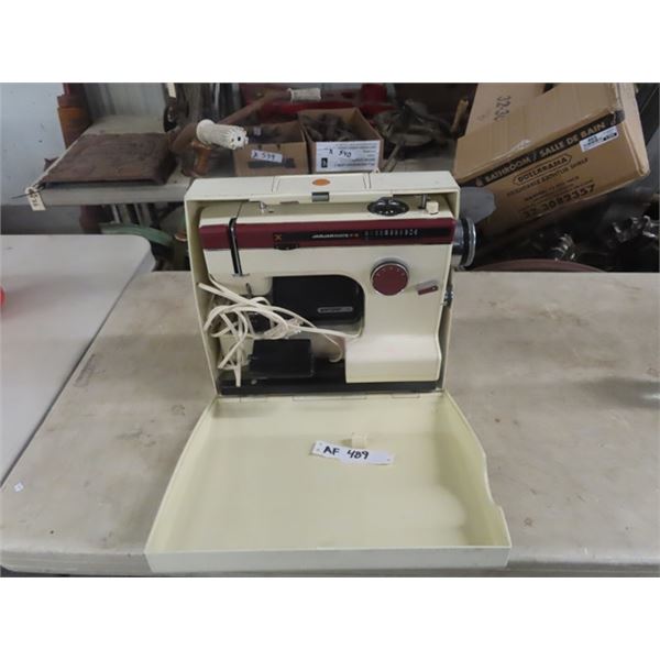 Jaguar Modle F-3 Portable Sewing Machine