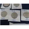 Image 3 : 5- 50Cent Coins ; 1969, 1975, 1980, 1982, 1985