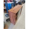 Image 2 : Double Glass Sliding Door Cabinet 30" x 36' x12"