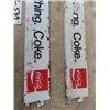 Image 2 : 2 Metal Coca-Cola Rack Signs