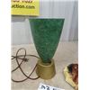 Image 2 : Spaghetti Mid Century Lamp & Black Americana Chalkware