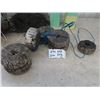Image 3 : Wooden Crate with Fishing Floats & Some Netting