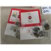 Image 2 : Spirit Olympic Coke Pin, Stamps, Hooks, Hockey + Sports Cards
