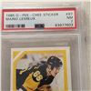 Image 2 : Mario Lemieux Graded Rookie Sticker PSA 7 HOF vintage Hockey Cards HOF