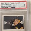 Image 2 : Mario Lemieux Graded Rookie Sticker PSA 5, 1985-86 O-Pee-Chee Album Stickers #72-199 - Duane Sutter,
