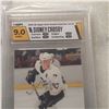 Image 2 : Sidney Crosby Graded rookie Card HGA 9 Mint, 2005-06 Upper Deck #1 Hockey Card