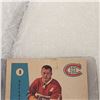 Image 2 : 1959-60 Parkhurst Douglas Harvey Hall of Fame Montreal Canadiens hockey cards #8 vintage