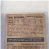Image 5 : 1954-55 Parkhurst Tom Johnson Hall of Fame Montreal Canadiens hockey cards [lower grade] #10.1 (Born