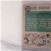 Image 5 : 1958-59 Topps Leo Boivin Hall of Fame Boston Bruins hockey cards #20 Vintage