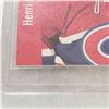 Image 3 : Parkhurst 1956-57 Missing Link #66 Henri Richard (1994) Hall of Fame Montreal Canadiens hockey card