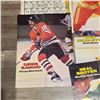 Image 7 : 5 Vintage early 80s NOS Hockey Posters and Calendar Gretzky, Mike Bossy, Dale Hawerchuk, Rick Vaive,