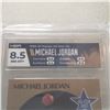 Image 2 : Michael Jordan HGA 8.5 NM-Mt+ Hologram 1990-91 Hoops All Star #5 high grade Basketball cards HOF