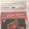 Image 2 : PSA 9 MINT Pascal Siakam Rookie 2016-17 Panini Donruss Optic #171 (Toronto Raptors highest paid play