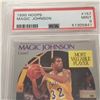 Image 2 : PSA 9 MINT Magic Johnson 1990-91 NBA Hoops #157 high grade Basketball cards HOF
