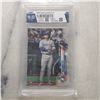 Image 1 : Bo Bichette Rookie HGA 9 Mint Topps Update Rookie Card Toronto Blue Jays Baseball card