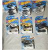 Image 2 : Hot Wheels Batmobile Batman Set of 7 Arkham Dark Knight DC Comic