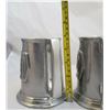 Image 3 : 2 Vintage Molson Pewter Beer Mug Stein USA Jug Hand made in USA