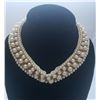 Image 2 : 2 Creamy Faux Pearl Collar Necklace Truly Regal Art Craft Japan Pearls Vintage