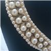 Image 3 : 2 Creamy Faux Pearl Collar Necklace Truly Regal Art Craft Japan Pearls Vintage