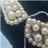 Image 4 : 2 Creamy Faux Pearl Collar Necklace Truly Regal Art Craft Japan Pearls Vintage