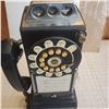 Image 2 : vintage phone. 3 coin payphone style wall mount landline telephone vintage phone. With key