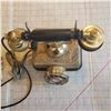 Image 2 : vintage phone. French Provincial Brass style landline telephone