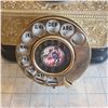 Image 3 : vintage phone. French Provincial Brass style landline telephone